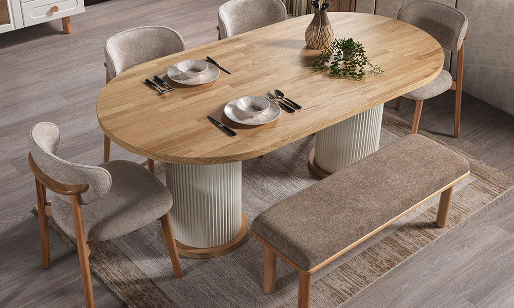 Kanyon Masif Yemek Masasi